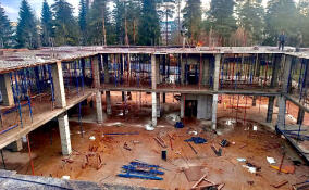 Здание Детской школы искусств в Сосново готово на 15%