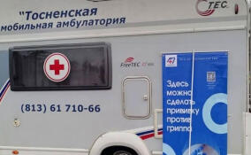 В Ульяновке начал работу мобильный прививочный пункт