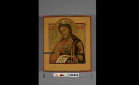 В Рождествено отреставрировали икону «Святой Иоанн Предтеча»