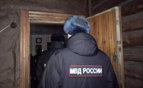 Полиция проверила дома кочевого народа в Тосненском района