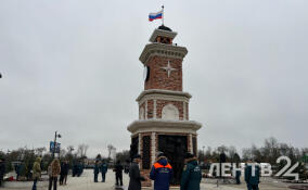 В Гатчине открыли Сквер спасателей и монумент пожарным