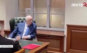 Александр Бастрыкин проверил, как идет строительство кадетского корпуса СК в Петергофе