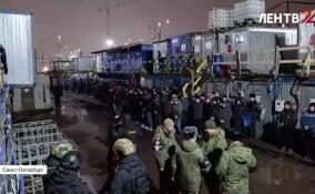 Военные следователи провели рейд на стройплощадке в Петербурге