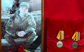 В Тихвине проводили в последний путь участника СВО Андрея Алексеева