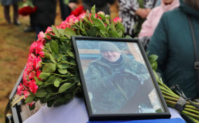 С рядовым Николаем Боходировым простились в Кировском районе