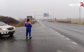 В Ленобласти фиксируется ухудшение погодных условий из-за снегопада
