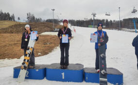 Сноубордистки из Ленобласти покорили пьедестал Всероссийских соревнований