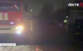 В деревне Волковицы произошло ДТП с пассажирским автобусом и КамАЗом