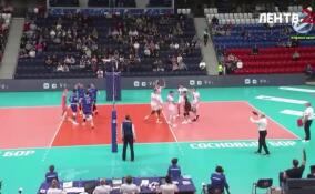 Волейболисты «Динамо-ЛО» обыграли команду «Газпром-Югра» из Сургута