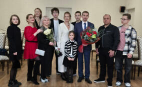 Супруги из Гатчинского округа отпраздновали серебряную свадьбу