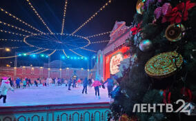 «Ледовая симфония»: на катке на Конюшенной площади показали спектакль «Снегурочка»