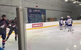ХК «Ленинградец» уверенно победил «Тверичей-СШОР» в последнем домашнем матче