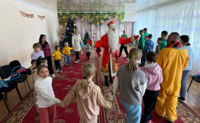 Артисты театра «На Литейном» провели новогодние представления в Енакиево