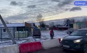 Движение через реку Славянка в Порицах перезапустили на основной мост