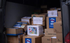 Из Ленобласти отправили новогодний гуманитарный конвой бойцам БАРС