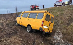 ДТП с участием "Газели" произошло на трассе Р-21 "Кола" в Волховском районе