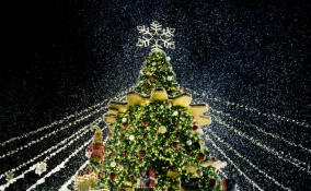 Слет Дедов Морозов прошел в Подпорожье