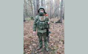 В поселке Саперное простились с погибшим участником СВО Сергеем Шигаевым