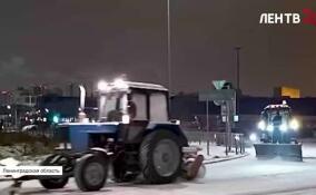 Дорожные и аварийные службы Ленобласти переведены в режим повышенной готовности