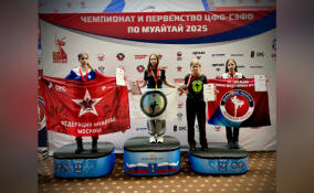 Спортсмены из Ленобласти вошли в число лучших на чемпионате и первенстве ЦФО и СЗФО по тайскому боксу