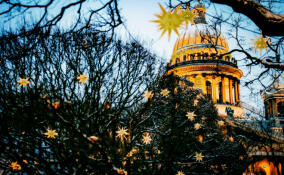 В Петербурге закончат новогоднее оформление к 26 декабря