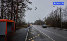 В Ленобласти отремонтирован участок дороги от Кингисеппа в сторону Порхово