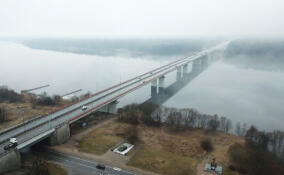 С 28 января на Ладожском мосту введут ограничения движения