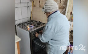 Дом жительницы Мякинкино подключили к газу