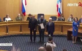 В Доме правительства Ленобласти прошла церемония вручения наград