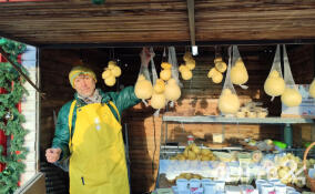 Новогодняя ярмарка «Наше Ленинградское» открылась в парке Оккервиль