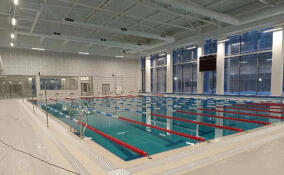 В Сертолово ввели в эксплуатацию новый спорткомплекс с бассейном