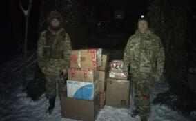 На фронт отправили очередной гуманитарный груз из Заневки