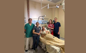 В Ленобласти первой на свет в 2026 году появилась девочка Милана