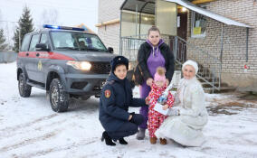 Росгвардейцы присоединились к акции «Елка желаний» в Отрадном