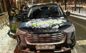 В центре Петербурга задержали пьяного водителя каршеринга