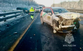 Три человека пострадали в авариях на трассе М-11 в Ленобласти