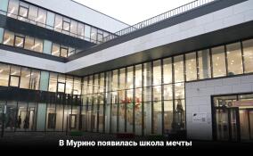 Муринскую среднюю школу №8 построили в рамках народной программы «Единой России»