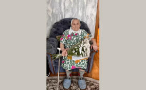 Жительница Гатчины Мария Семенова отметила 102-летие