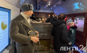 «Поезд Победы» прибыл в Тихвин