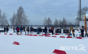 Соревнования по лыжным гонкам собрали в УТЦ «Кавголово» более сотни ленинградских спортсменов