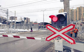 Четыре железнодорожных переезда отремонтировали в Ленобласти за 2025 год