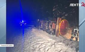 Один человек пострадал в крупном ДТП в Тихвинском районе