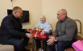 В Кудрово ветеран войны Капиталина Киселева отметила свое 103-летие