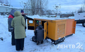 Ленобласть направила в Белгородскую область дополнительную партию генераторов