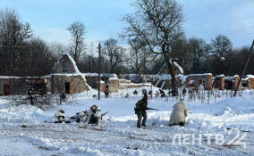 В деревне Гостилицы прошла историческая реконструкция «Один подвиг — две эпохи»