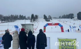 Приозерский район принял первенство СЗФО по горным лыжам