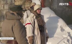 В Гостилицах воссоздали историю освобождения советского народа