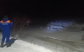 Спасатели проверили уровень реки Нарва в Сланцевском районе