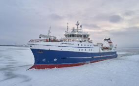 Построенный в Выборге траулер «Дмитрий Кожарский» вошёл в топ лучших судов России