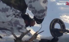 Министерство обороны поделилось кадрами работы саперов в зоне СВО